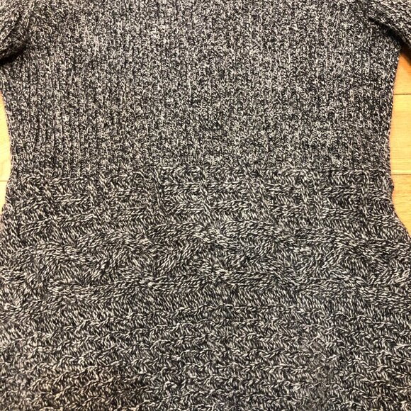 Anthropologie Canary Soft Wool Blend Cable Knit Gray Cardigan Size S/P - Picture 8 of 12